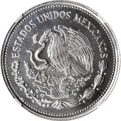 5000 Pesos Pattern, 50th Anniversary of Nationalization of Oil Industry, Chromed Steel