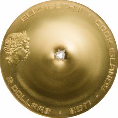 2 Dollars - Elizabeth II Chergach Meteorite