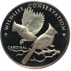 Token - Wildlife Conservation Cardinal