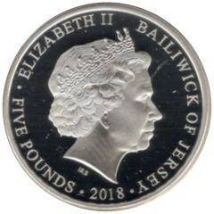 5 Pounds - Elizabeth II The Centenary of the First World War, Silver proof