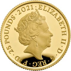 25 Pounds - Elizabeth II Little Miss Sunshine, Gold Proof