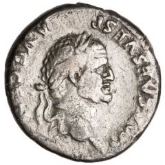Denarius - Vespasian S P Q R