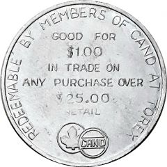 1 Dollar - Torex 1978 Canadian Association of Numismatic Dealers