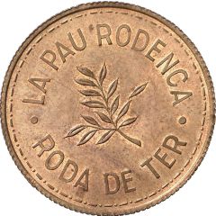 10 Pesetas - La Pau Rodenca