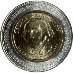 Presidential Oath Dollar George Washington