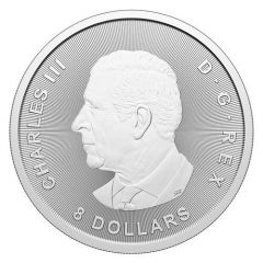 8 Dollars ‐ Charles III Bison (Bullion)