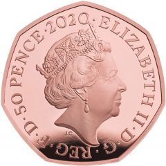 50 Pence - Elizabeth II Diverse Britain, Gold Proof