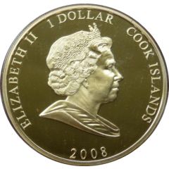 1 Dollar - Elizabeth II Elizabeth and Philip