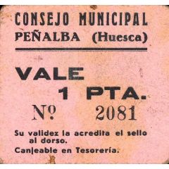 1 Peseta Peñalba