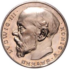 10 Mark - Louis III Pattern