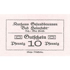 10 Pfennig Kurhaus Gesundbrunnen