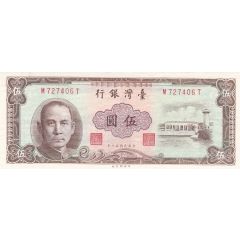 5 Yuan brown