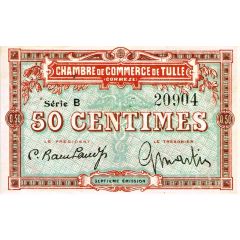 50 Centimes - Chambre de Commerce de Tulle 19