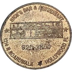 Token - Nick`s Bar and Restaurant
