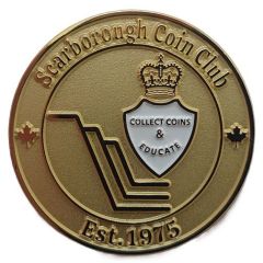 Medal - Scarborough Coin Club 50th Anniversary