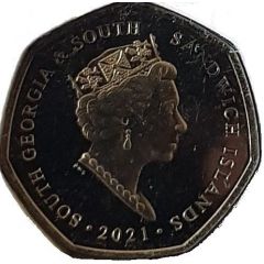 50 Pence - Elizabeth II The Queens 95th Birthday