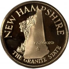 Medal - States of the Union New Hampshire