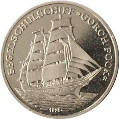 Medal - Segelschulschiff Gorch Fock - Seefahrt ist Not