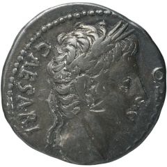 Denarius - Augustus S P Q R