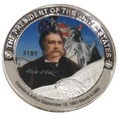 Token - Chester A. Arthur 21st President