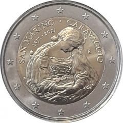 2 Euros Caravaggio