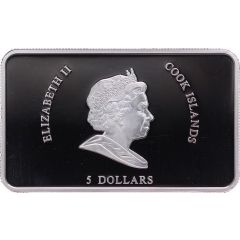 5 Dollars - Elizabeth II Papal Visit to Czech Republic