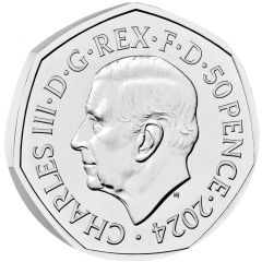 50 Pence - Charles III Millennium Falcon