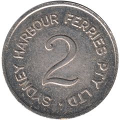 Token - Sydney Harbour Ferries Pty Ltd Turnstile Token