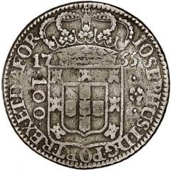100 Réis - José I Colonial Coinage
