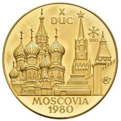 30 Ducats - Aureus Magnus Moscow Olympics