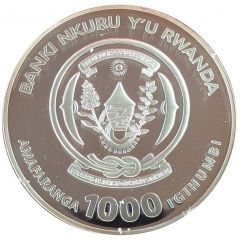 1000 Amafaranga Rhinoceros