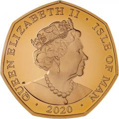 50 Pence - Elizabeth II Podgy Pig, Gold Proof
