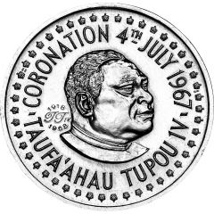 1/4 Hau - Taufa’ahau Tupou IV King`s 50th Birthday