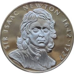 Medal - Isaac Newton Britannia Commemorative Society