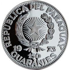 150 Guaraníes Bernardino Caballero