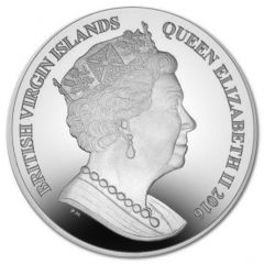 10 Dollars - Elizabeth II 90th Birthday of Queen Elizabeth II, Silver Piedfort