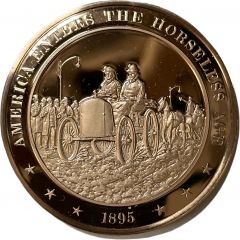 Medal - History of the United States America Enters the Horseless Age
