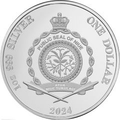 1 Dollar - Charles III Alien Encounter