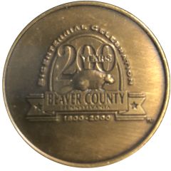 Token - Beaver County Bicentennial