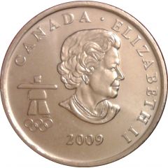 25 Cents - Elizabeth II Speed Skating