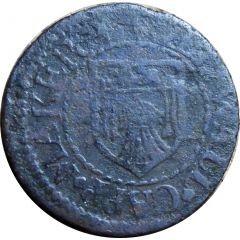 Farthing - London Fleet Bridge / W. Wall