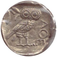 Token - Collectie BP III, Tetradrachme uit Athene