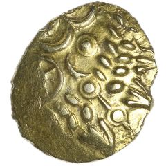 Gold ¼ Stater - East WiItshire Three Wheels Left Type