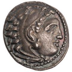 Drachm In the name of Alexander III, Magnesia