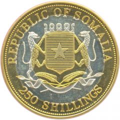 250 Shillings Nelson Mandela