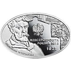 10 Zlotys 125th Anniversary of the Juliusz Słowacki Theatre in Cracow