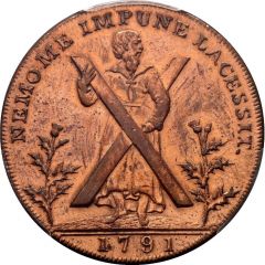 Token - Halfpenny Scotland, Lothian