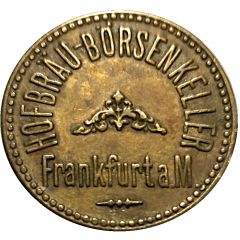 Beer Token - Hofbräu-Börsenkeller Frankfurt am Main