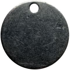 Blank Token small hole