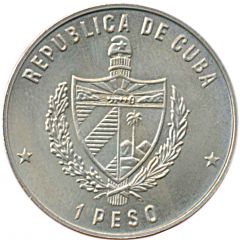 1 Peso Butterfly Flower